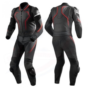 100% véritable cuir de qualité supérieure dernier modèle imperméable respirant moto course costume pantalon personnalisé équipe nom vêtements de sport - Product Image 3