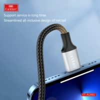Adaptador de Audio Coaxial Tipo C EARLDOM con Conector Auxiliar de 3.5 mm para Samsung S22 Ultra, Compatible con Monitores, Micrófonos y Altavoces USB-C