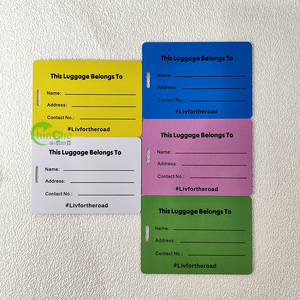 最低注文数なしのプロの航空パイロット・フライトクルー向け、環境に優しいプラスチック製タグラベル、透明ストラップ、シルクスクリーン印刷、販促用 - Product Image 3