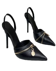 Zapatos de Tacón Alto de Calidad para Mujer, con Lazo, Punta Puntiaguda, Zapatos de Tacón de Aguja para Mujer, Estilo Versace - Product Image 5