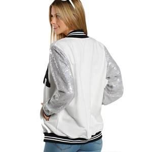 Veste universitaire d'hiver pour femmes sur mesure, veste de baseball tendance, veste universitaire pour femmes respirante, veste universitaire personnalisée - Product Image 4