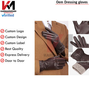 Gants en cuir véritable confortables et élégants pour l'hiver et les événements formels, fabriqués par [Nom du fabricant] - Product Image 5
