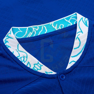 เสื้อเจอร์ซีย์ฟุตบอลแห้งเร็วเสื้อทีมฟุตบอลของทีมเย็บเรียบร้อยเสื้อทีมฟุตบอลแบบระเหิด - Product Image 5