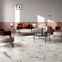 Grandes dalles de carrelage effet marbre Gres, corps plein, finition naturelle/poli, 6 mm d'épaisseur, 100% fabriqué en Italie pour la pièce