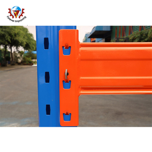 Estantes resistentes de soldadura fuerte Estantería Almacén Sistema de estantería tipo palé selectivo con conector de haz de carga vertical - Product Image 3