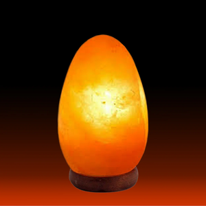 Lampe en forme d'œuf en sel de l'Himalaya naturel, bienfaits pour la santé, sel rose ionisant, lumière d'ambiance pour les passionnés de décoration et les spas de massage - Product Image 4