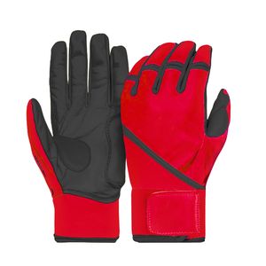 Guantes de Bateo de Béisbol para Adultos, Cortos, Profesionales, Duraderos, Protección para las Manos, Guantes de Bateo de Softbol de Cuero Cabretta - Product Image 5
