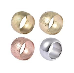 Servilleteros de Metal con diseño de arte hecho a mano y servilleteros con diseño de cubiertos, servilleteros con acabado dorado brillante - Product Image 5