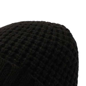 High Quality Winter Knitted <b>Beanie</b> Cap for Men Custom Logo Embroidery <b>Fleece</b> Pattern Adjustable Woven Label <b>Beanie</b> Cap For Men - Product Image 5