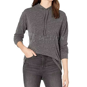 Sudaderas con capucha de manga larga para mujer, sudaderas con capucha para mujer, venta al por mayor, sudaderas con capucha personalizadas para mujer - Product Image 3