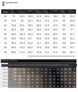 Pantalon slim extensible pour hommes, taille moyenne, couleur unie, pantalon droit décontracté en lin, logo personnalisé OEM avec broderie de motifs imprimés - Product Image 2