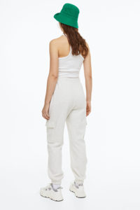 Pantalones Deportivos de Invierno Personalizados, Gruesos, Formales, de Lana, Resistentes al Viento, Ecológicos, Estilo Cargo, Holgados, de Felpa Francesa para Mujer - Product Image 6