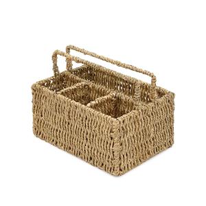 Weaving seagrass <b>cutlery</b> racks eco-friendly silverware rack sea grass utensil storage caddy basket - Product Image 1