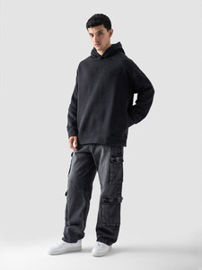 Sudadera con capucha recortada con logotipo personalizado al por mayor para hombre, sudadera lisa de buena calidad, Sudadera con capucha cuadrada personalizada para hombre y mujer - Product Image 5