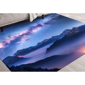 Tapis Paysage Voie Lactée : Tapis antidérapant pour escalier ou salle de bain, tapis en chenille - Product Image 1