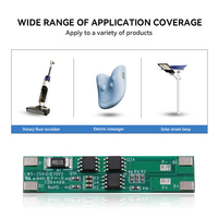 LWS produsen 3S 4A BMS Lifepo4 18650 11.1V pengisi daya baterai papan keseimbangan PCBA PCM BMS 3S