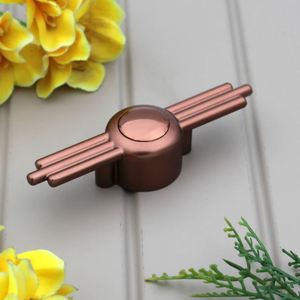 Handmade <b>copper</b> square knob pull cabinet drawer for home dresser door cabinet furniture decorative <b>kitchen</b> wardrobe <b>handle</b> knobs - Product Image 2