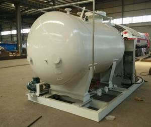 Station de remplissage de GPL de 5 m³ (5000 litres) sur skid, best-seller, en promotion - Product Image 3