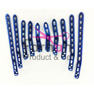 Placas LCP Mediales de húmero distal de 3,5mm 3-8 agujeros L/R y tornillos Juego de 83 piezas - Product Image 2