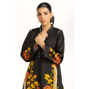 ชุดเซ็ตพิมพ์ลายโบฮีเมียน Khaddar รุ่น IPST-55086 ชุดสองชิ้นสำหรับผู้หญิง พร้อมเสื้อแขนสามส่วน มีไซส์ XS และ XXS - Product Image 3