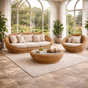 Colección de sillas individuales de sofá interior de lujo <span class=keywords><strong>Wico</strong></span> Ins para silla de ratán Bahama Interior de diseño de Hotel - Product Image 2