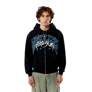 Sudadera con Capucha de Felpa para Hombre, de Alta Calidad, 100% Algodón, Corte Regular, con Cierre, Gruesa, Hombros Caídos, Color Sólido, Invierno, Casual, Secado Rápido, Transpirable - Product Image 1