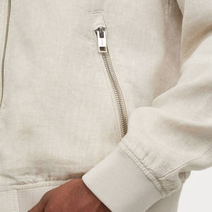 Chaqueta de bombardero informal más vendida de alta calidad con cuello levantado Color brillante Chaqueta de bombardero de estilo callejero excelente para hombres - Product Image 3