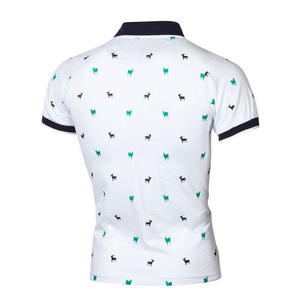 Spring Summer Short Sleeve Polo Tshirts 100 Cotton Mens Polo Shirt Jersey Fabric T Shirt Polo - Product Image 2