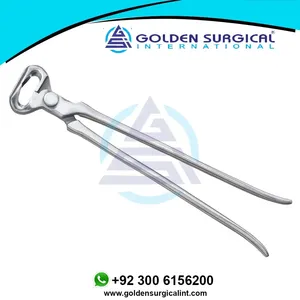 Pinza de pezuña semicircular resistente de 12 pulgadas, instrumento veterinario profesional para el cuidado de las uñas de caballos y ganado y el cuidado de los zapatos - Product Image 2