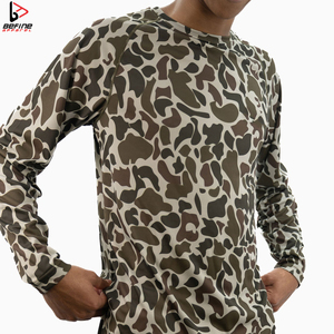 OEM Upf UV 2024 Chemise de pêche pour homme en polyester respirant à manches longues à séchage rapide Vêtements de pêche grande taille - Product Image 6