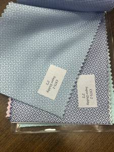 Tela Oxford Super Dobby W203 58/60, Transpirable, en Rollo, para Camisas de Hombre, Material de Algodón Peinado Teñido Liso, Ligero y Antiarrugas - Product Image 6