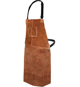 Genuine Leather Work Tool <b>Apron</b> Custom Logo <b>Waterproof</b> Mens Full Protective Welding Clothing Safety - Product Image 3