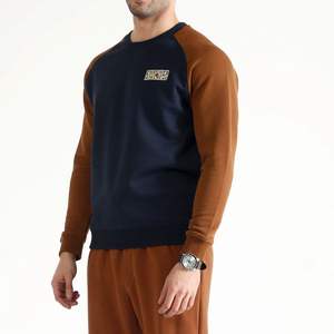 Sudadera Unisex de Cuello Redondo al por Mayor, 350GSM, 100% Algodón, Talla Grande, Estampado en Serigrafía, Sudadera con Cuello Redondo para Hombre, Sudadera con Capucha - Product Image 2