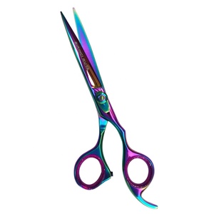 Ciseaux de coiffure professionnels de haute qualité en acier inoxydable, lame de rasoir tranchante, pointe arrondie, beauté - Product Image 2