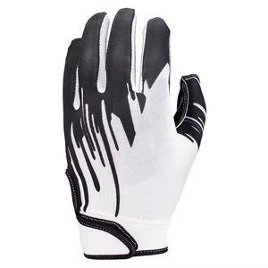 Gants de football américain professionnels personnalisables de haute qualité en cuir synthétique pour le sport - Product Image 5