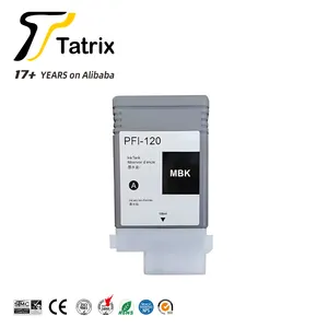 Tatrix PFI-120 PFI 120 PFI120 cartouche d'encre à jet d'encre Compatible couleur Premium pour CANON imagePROGRAF iPF TM-200