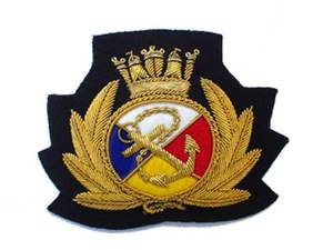 Insigne de broderie en fil métallique et lingots fait à la main personnalisé le plus exigeant insigne de tablier maçonnique directement de l'usine - Product Image 6