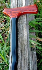 DIFFERENT Price Adjustable Wooden Cane with Multiple Knots Strong Wooden <b>Walking</b> <b>Stick</b> for Elders by Standard International - Product Image 2