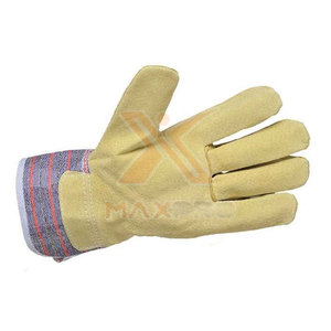 General Purpose Hand Safety Leather <b>Fire</b> Proof Working Gloves for Men & Women Customized - Product Image 5