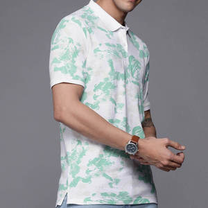 Camiseta Polo Sublimada para Hombre, Duradera, Ligera, Transpirable, Suave al Tacto, de Secado Rápido, Logotipo Personalizado, OEM, ODM, Venta al por Mayor - Product Image 4