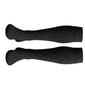 Chaussettes de compression noires à logo personnalisé, antibactériennes, légères, respirantes, pour le sport et les hommes - Product Image 4
