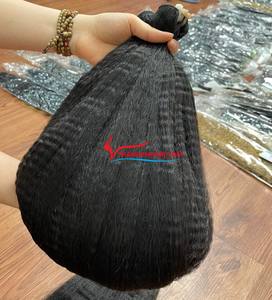 LUXE KINKY Curly trame faisceau couleur naturelle 100% Extensions de cheveux humains Style de luxe de Thanh An hair - Product Image 5