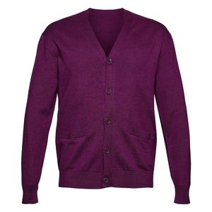 B2B Custom Embroidery Logos Unisex Cardigan Sweaters High Quality Wool Blends <b>Knitted</b> with Buttons Casual Style - Product Image 6