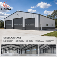 Atelier en structure métallique à grande portée sur mesure, entrepôt de stationnement métallique résistant à la corrosion et aux intempéries, conforme au code de construction néo-zélandais