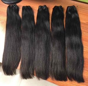 Vente en gros 100% extensions de cheveux cambodgiens alignés avec des cuticules vierges non transformées paquets de cheveux raides bruts doux - Product Image 1