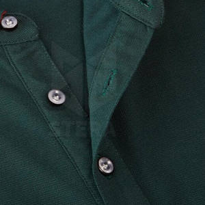 เสื้อยืดโปโลผ้าฝ้าย100% สำหรับผู้ชายใส่สบายและลำลองสินค้าตรา - Product Image 2