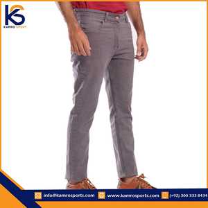 Pantalons jeans décontractés pour hommes de la meilleure qualité personnalisés OEM toutes saisons pantalons jeans décontractés pour hommes - Product Image 4