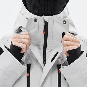 Ensemble de veste de ski isolée Monteec pour homme imperméable respirant doux snowboard profond combinaisons coupe-vent fermeture éclair équipement de ski - Product Image 3