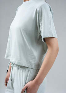 Camiseta de Gran Tamaño para Mujer, Color Block, 220g, 100% Algodón, Rayas, Personalizada, de Alta Calidad, Manga Corta, Verano, Venta al Por Mayor de Fábrica - Product Image 2