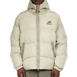 Nueva Chaqueta de Invierno para Hombre con Capucha, Diseño Elegante y Moderno, con Diseño Acolchado y Logotipo Frontal, Ofrece Comodidad y Calor para Uso Diario Informal - Product Image 1